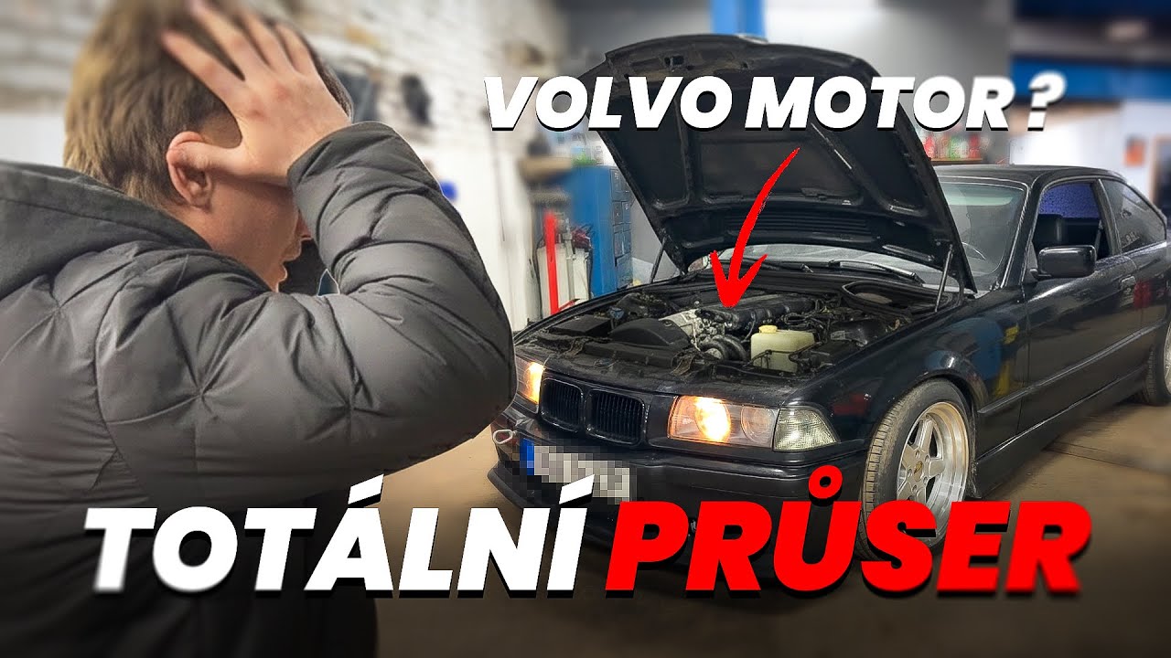 Koupil jsem BMW E36 s Volvo T5 z Estonska! Je horší než jsem čekal..