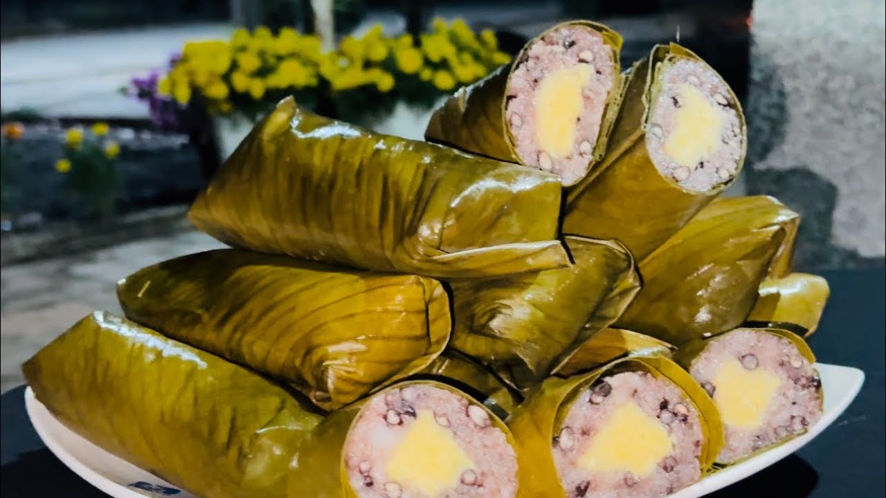 Bánh Tét Không Nấu Không Cột Dây Cấp Tốc Nhanh Gọn Lẹ Đón Tết