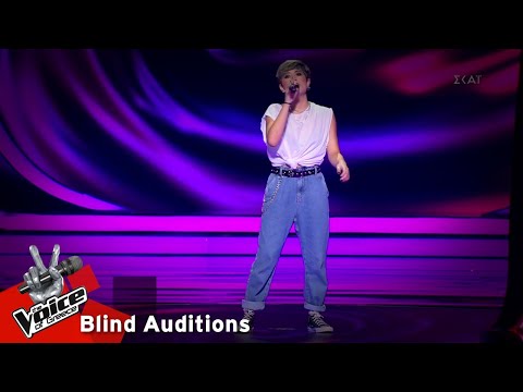 Μαρία Σακελλάρη "I'd Rather Go Blind" | The Voice of Greece | 7η σεζόν