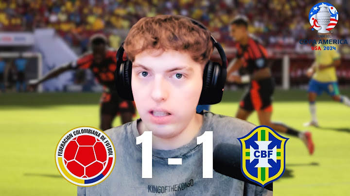 DAVOO XENEIZE REACCIONA COLOMBIA VS. BRASIL | COPA AMÉRICA 2024