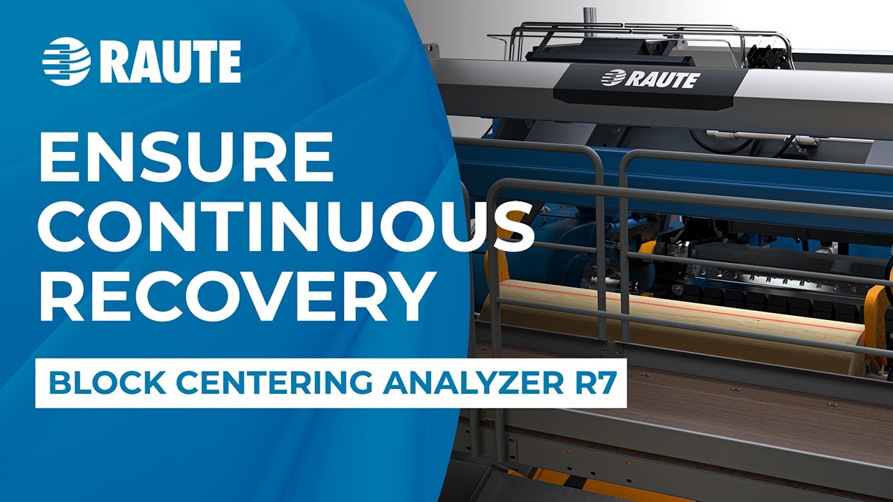 Raute Block Centering Analyzer R7 - Ensure continuous recovery with intelligent block centering