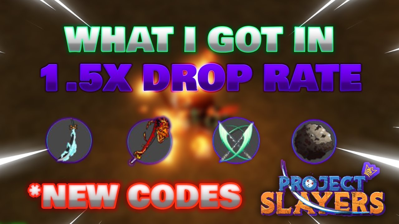 What I Got From 20+ Tier 5 & 3 Chest + 1.5x Drop Event?! In Project Slayers  (Roblox)!! 