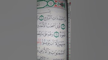 ما معنى "والسماء ذات البروج"#سورة #البروج