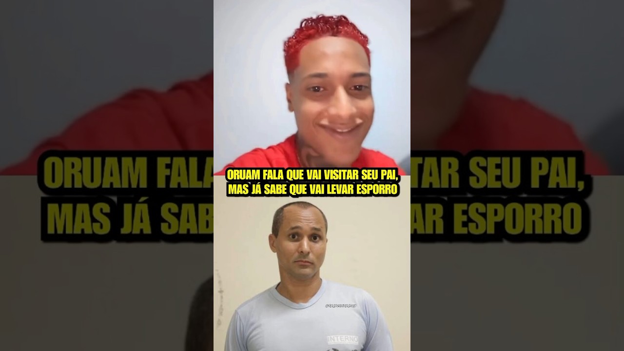 Oruam vai visitar seu pai e está com medo de levar esporro do Marcinho VP seu pai #oruam #trapbr