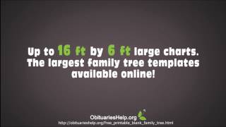 Family Tree Templates  - Download Over 20 Free Family Tree T