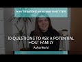 Au pair interview: 10 questions to ask a potential host family | AuPairWorld