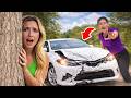 CRAZY LADY DESTROYED MY CAR 