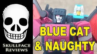 Transformers 3rd Party Unique Toys Blue Cat & Naughty (Brainstorm & Mindwipe)