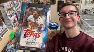 RARE AUTO!! NEW 2024 TOPPS SERIES 1 HOBBY BOX OPENING! BOOM!