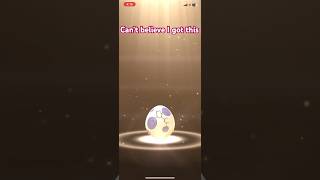 Pokemon go RARE EGG hatch!!! #mobilegame #pokemongo #pokemon #shinypokemon #shiny #pokego