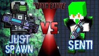 Pixel Gun 3D - Justspawn Vs Senti Epic Duel