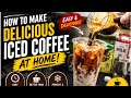 How to Make Delicious Iced Coffee at Home ☕❄️ Easy Recipe for Beginners