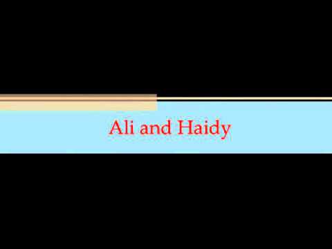 احترت معاك علي الفيصل وهايدى موسى اجمل ثنائي