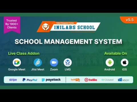 Make School Management System | Make Inilabs School Management Website | Inilabs PHP Script Download