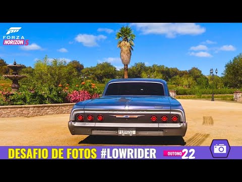 Fh5 Low Rider FH5 DESAFIO DE FOTOS #LOWRIDER FOTOGRAFE O CHEVROLET IMPALA'64 Na Casa ...