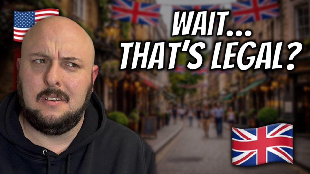 American Reacts to 27 Things Allowed in the UK but Not America 🇬🇧
