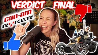 TEST CanAM RYKER 900  Le verdict d'une femme / Charlee Moss / Episode 4