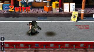 rumble fighter showing off Combat Sambo (scroll)