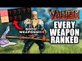 Valheim weapon tier list  the best  worst weapons ranked