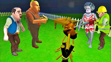 Scary Stranger 3D - Gameplay Walkthrough - New Levels Unlocked ( Android, ios )