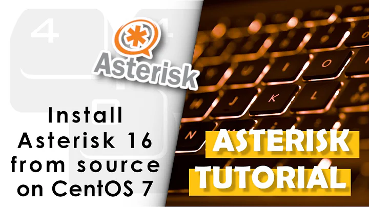 Install from source Asterisk 16 on CentOS 7 UNDER 8 MINUTES!