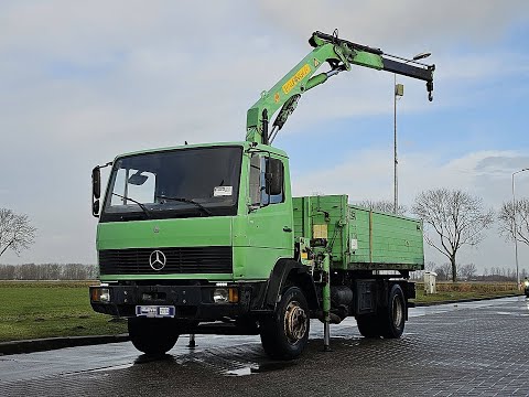 Film: Mercedes-Benz 1317 6 CYL. CRANE — 1995 — prezentacja pojazdu