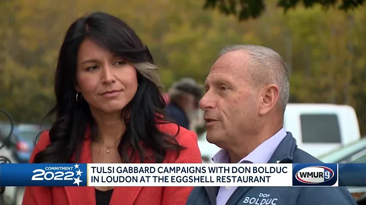 Gabbard campaigns with Bolduc in Loudon