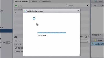 How to Add Active Directory identity Source for Single Sign-On Authentication in vSphere 5 1