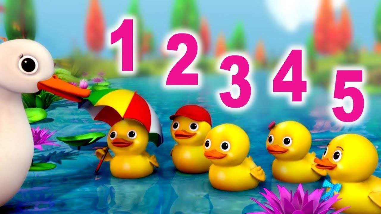 the 5 little duck song