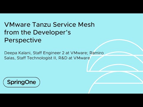 VMware Tanzu Service Mesh from the Developer’s Perspective
