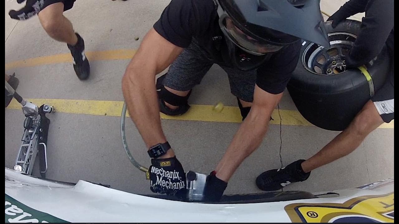 Go behind the scenes of JTG Daugherty Racing's pit practice