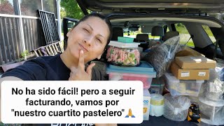 Y yo sigo acarreando cosas de mis pasteles 😱