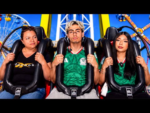 We Went To The Biggest Amusement Park… *GONE BAD* 😳 