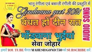 Bhanu Rangila//Badhnt Ho Din Rat Gondwana Bhuiya//Cg gondwana song// new gondwana geet 2021