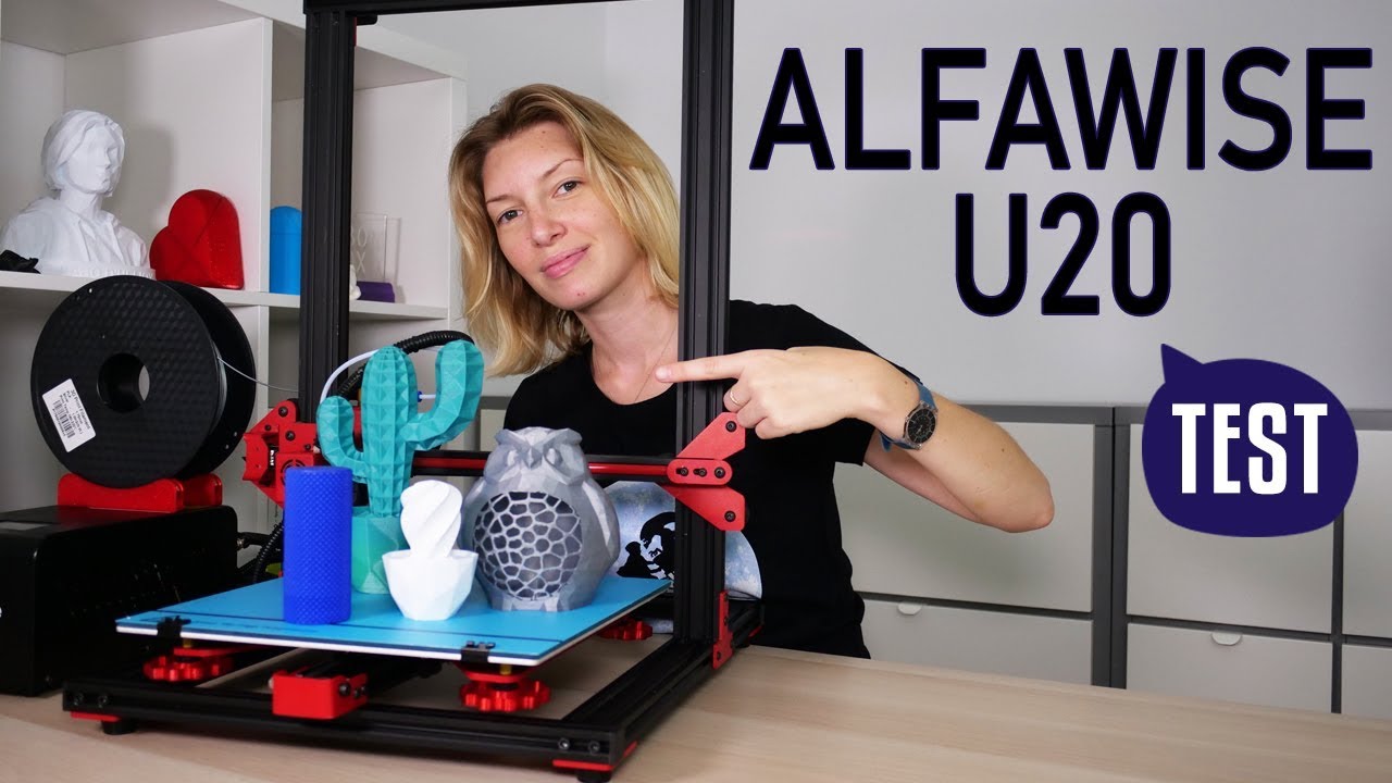 ALFAWISE U20, une imprimante 3D à 250€ mieux que la CR 10 ?! - YouTube
