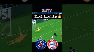 Highlights PSG v Bayern #football #shorts #championsleague #UEFA #soccer