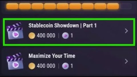 Stablecoin Showdown | Part 1 | TapSwap Code | Stablecoin Showdown | Part 1