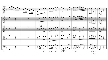 Recorder Concerto in F major FaWV L:F6 By Johann Friedrich Fasch (with Score)