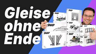 New Train Sets And A First Look At The V100 Snap Track Set, Curves, And Switches