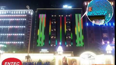 Chiếu sáng cảnh quan mỹ thuật khách sạn dùng đèn LED