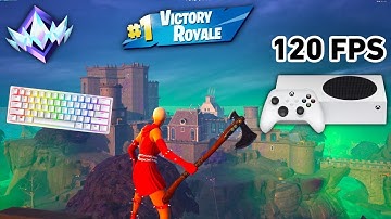 Fortnite Unreal Ranked Reload On Xbox Series S | Keyboard & Mouse Gameplay | 120 FPS