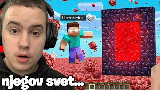 OTISLI SMO U HEROBRINE SVET U MINECRAFT!