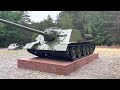 Su100 soviet tank destroyer at frstenberg  havel germany  walkaround