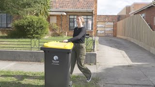 The new 4-bin waste service: your yellow mixed recycling bin