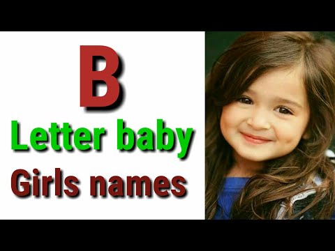 Top 25 Baby Girl Names from B letter | Hindu baby girl names | BHC HTH | Modern Girl Names