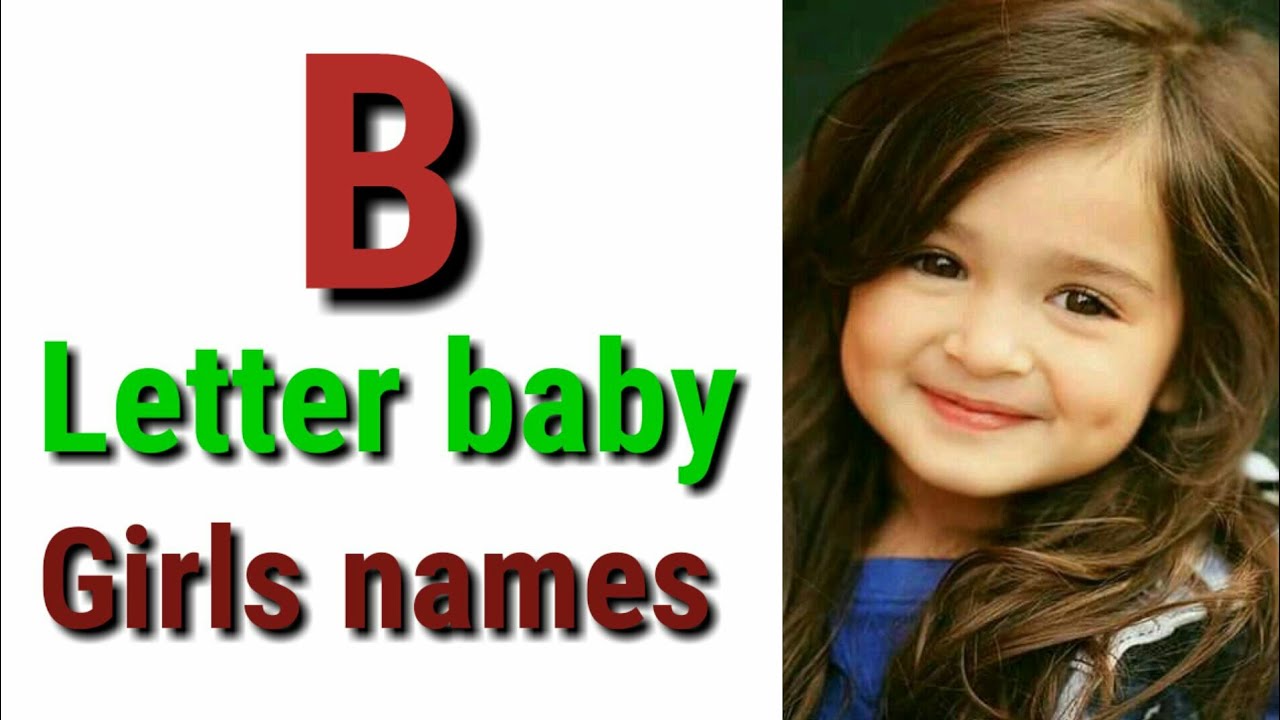 Top Baby Girl Names That Start With B