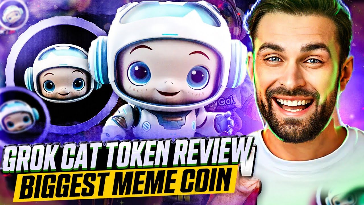 🔥GROK CAT FROM BABY GROK TOKEN 🔥 NEW HIDDEN GEM NEXT 10000X GEM? - YouTube