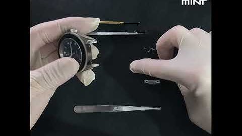 How to install end links on your MINT Watch