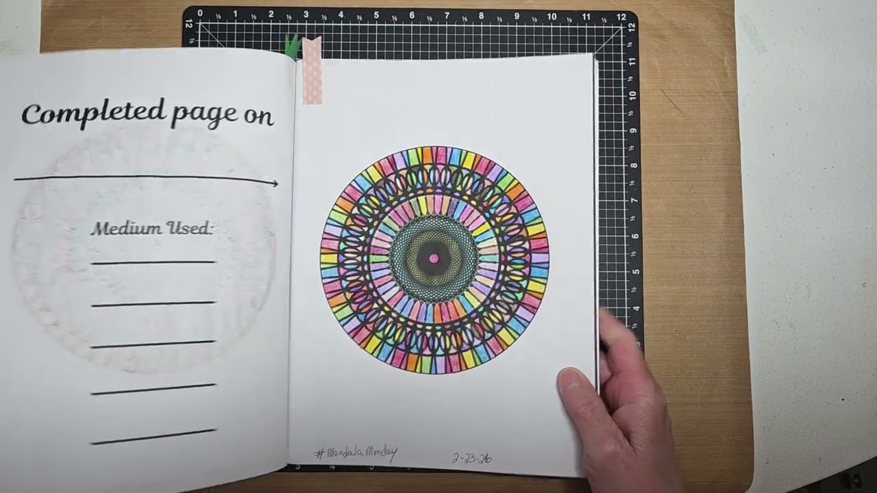 #mandalamondays2026 @MbeanzColorwithMe - 2.23.26