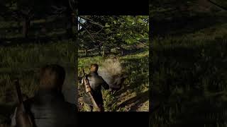 Arthur Morgan Quickdraws and Dog Attack | Red Dead Redemption 2 Brutal Combat